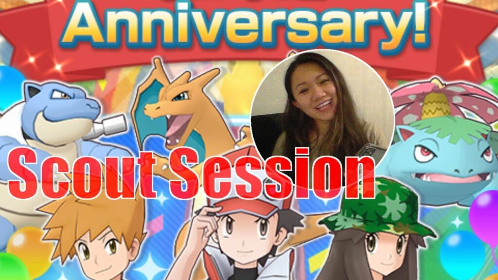 LEAF & VENUSAUR and BLUE & BLASTOISE Anniversary Summon Session! Pokemon Masters EX