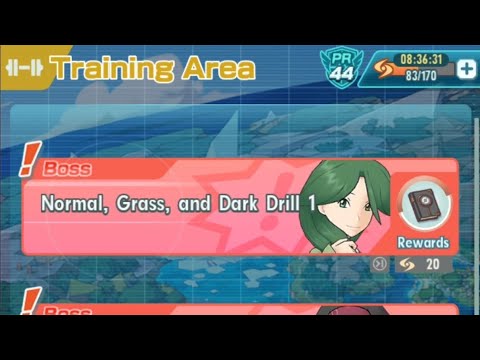 [Pokemon Masters EX] NEW Training Area - Cap-Unlock Area 2