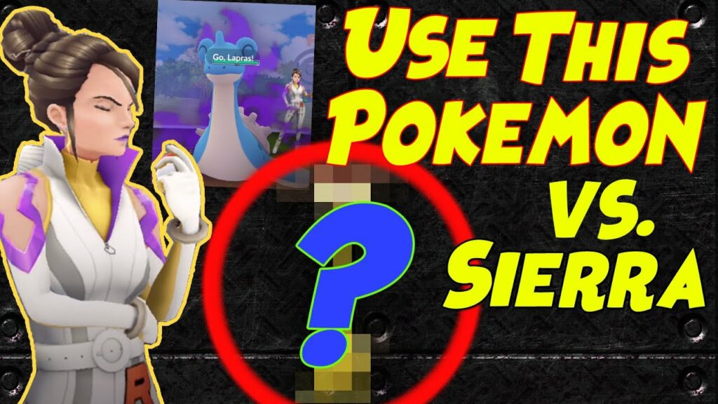 This 1 Pokemon Beats Sierra's WHOLE Team Pokemon GO, but...
