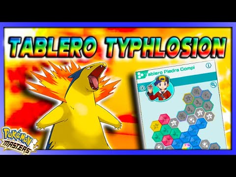TABLERO TYPHLOSION - Sync Grid - Pokemon Masters EX