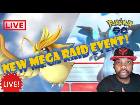 *LIVE* MEGA BATTLE EVENT POKEMON GO! COME MEGA RAID WITH ME!