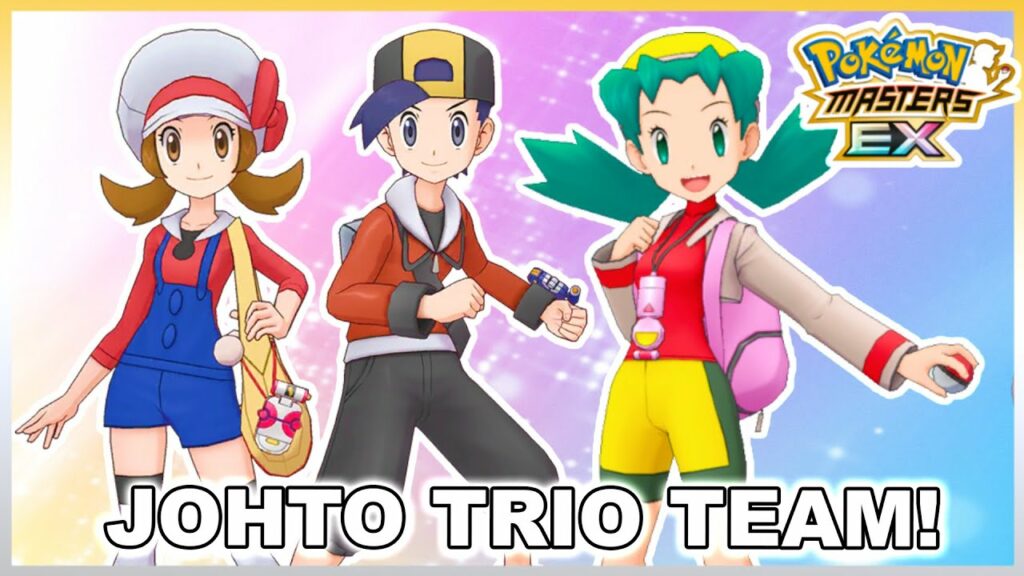 CAN THEY WORK TOGETHER? JOHTO TRIO TEAM SHOWCASE! | Pokemon Masters EX