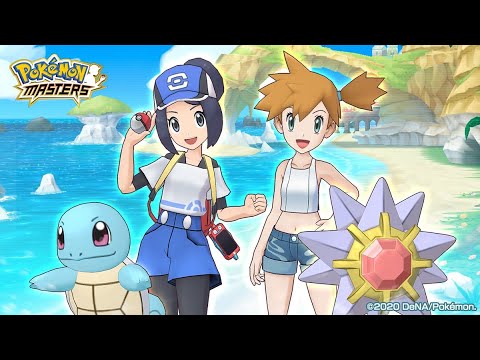 Pokemon Masters EX: Misty & Starmie Insane DPS Water Striker & Evasion Tank Build Showcase