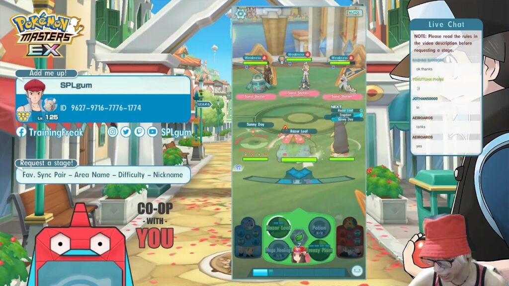 [Pokemon Masters EX] CO-OP WITH YOU (before Lusamine, Gladion, and Lillie)