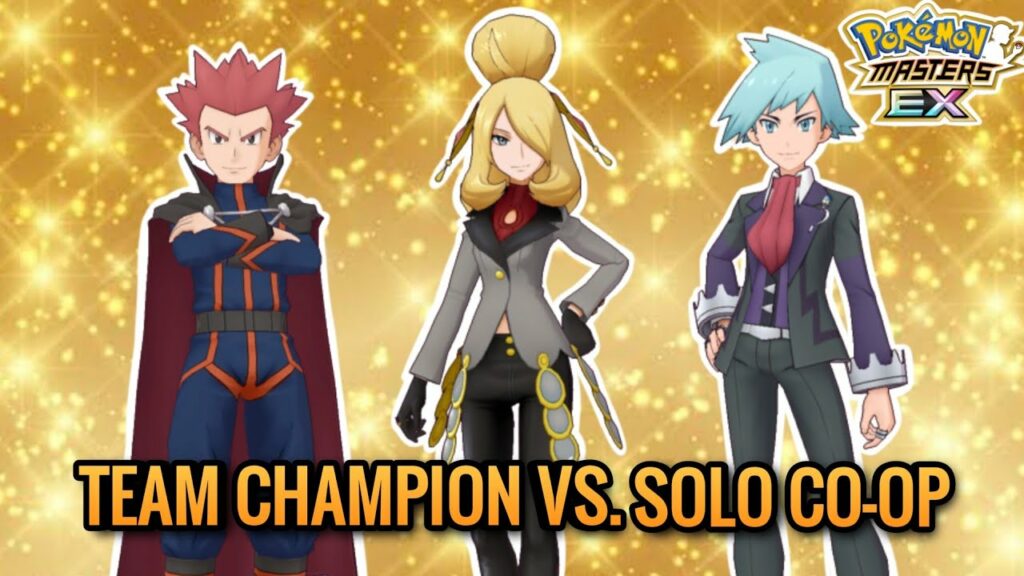 "TEAM CHAMPION VS. SOLO CO-OP CLAIR" || POKEMON MASTERS EX