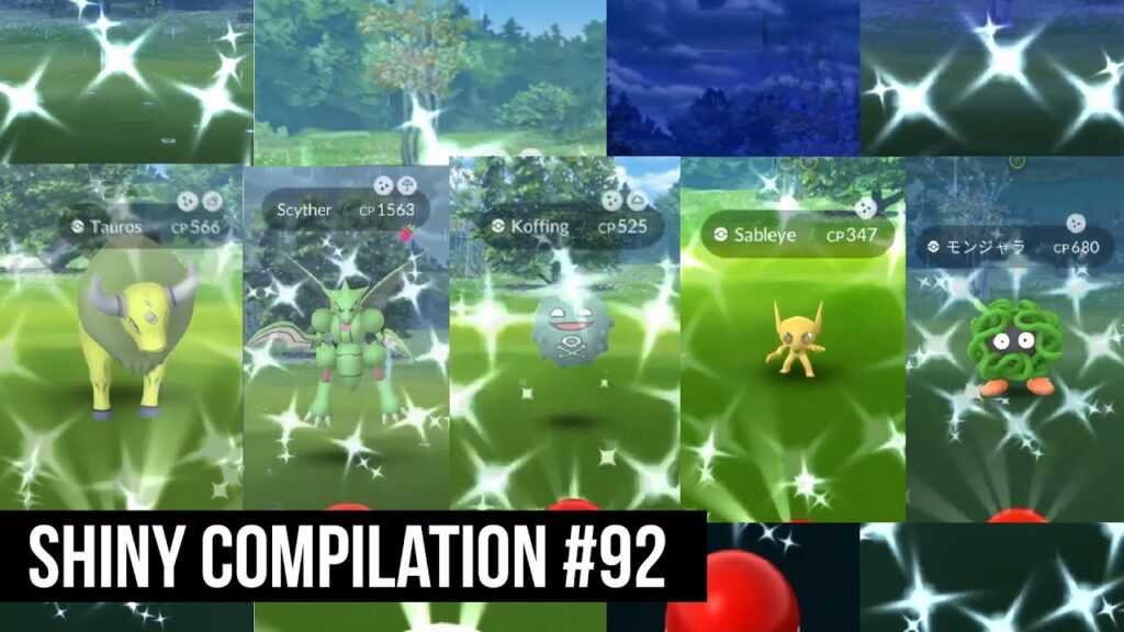 Pokemon GO Shiny Compilation #92
