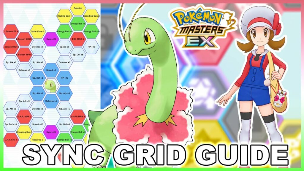 BEST MEGANIUM BUILDS! LYRA & MEGANIUM SYNC GRID GUIDE! | Pokemon Masters EX