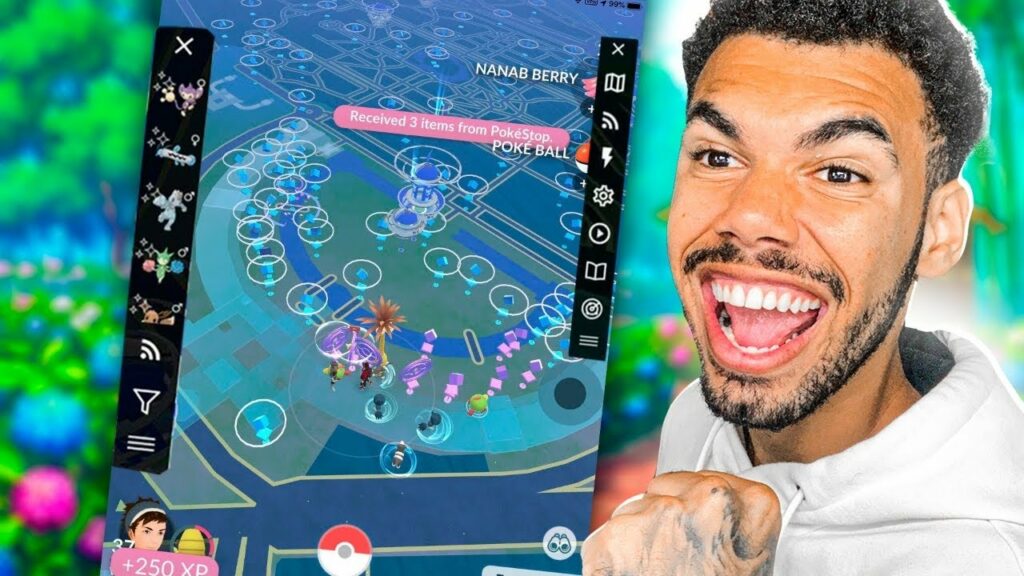 1 HORA DE HACK PARA PEGAR UM SHINY *desafio* - POKEMON GO | Cris |