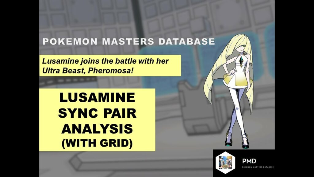 [Pokemon Masters] FIRST ULTRA BEAST SYNC PAIR! | Lusamine IN-DEPTH ANALYSIS