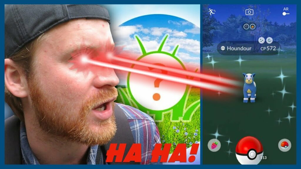 SHINY HOUNDOUR SPOTLIGHT HOUR IN POKEMON GO!