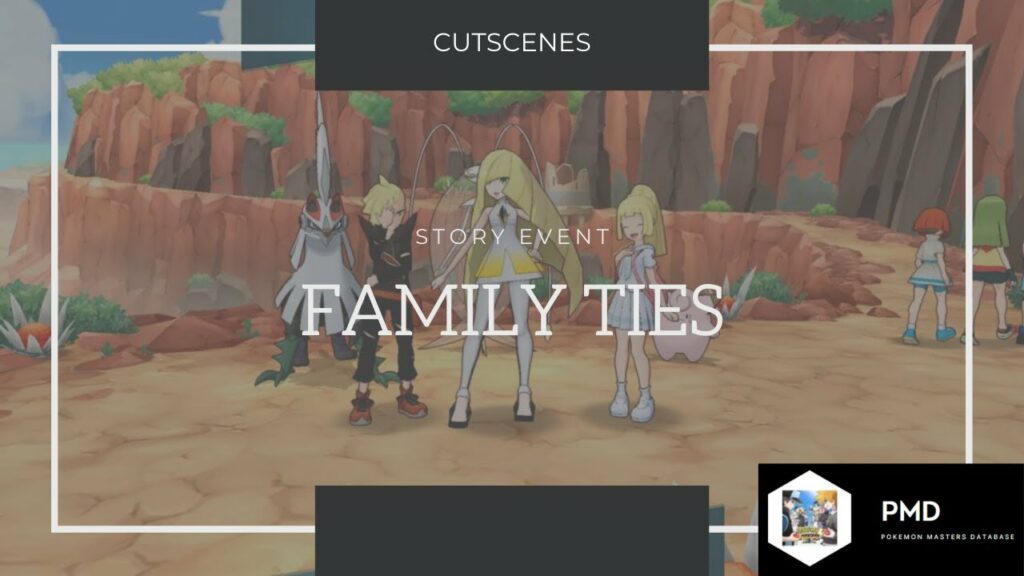 [Pokemon Masters] Story Event: Family Ties All Cutscenes