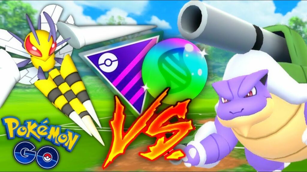 Mega Beedrill VS. Mega Blastoise in Master League for Pokemon GO | Mega Beedrill is a MONSTER
