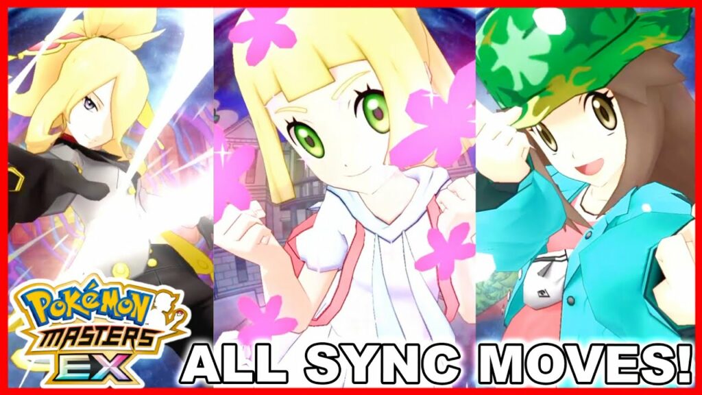 ALL SYNC MOVE ANIMATION COMPILATION! 1 YEAR ANNIVERSARY UPDATE! | Pokemon Masters EX