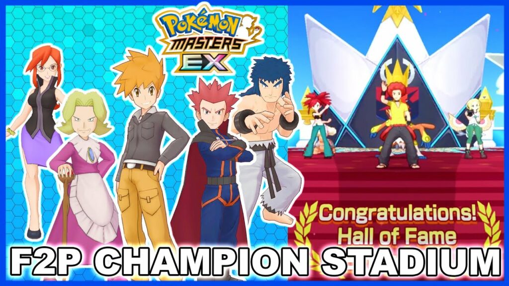 FULL F2P CHAMPION STADIUM RUN! WEEK 3! | Pokemon Masters EX