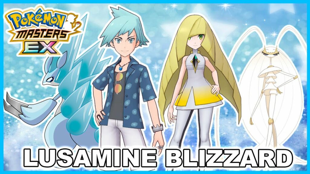 THE ICE KING & ICE QUEEN DUO! BLIZZARD LUSAMINE & PHEROMOSA + ICE STEVEN! | Pokemon Masters EX