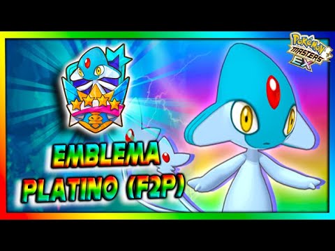 EMBLEMA PLATINO (F2P) AZELF COMBATE LEGENDARIO - Pokemon Masters Ex