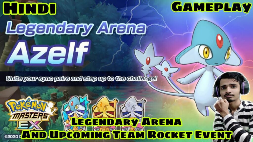 Pokemon Masters EX | Azelf Legendary Arena Is Out | Gameplay | 2nd Team Rocket Event | Hindi |