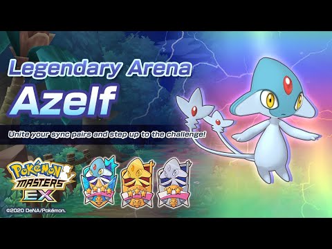 Pokemon Masters EX Legendary Arena: Team Water Almost 40K Damage Vs Azelf (Season 4)