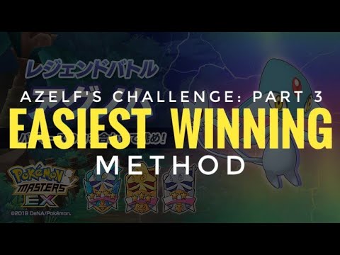 [Pokemon Masters EX] Legendary Arena - Azelf (Azelf's Challenge: Part 3) - EASIEST WINNING METHOD