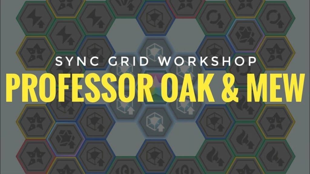 [Pokemon Masters EX] SYNC GRID WORKSHOP - Professor Oak & Mew