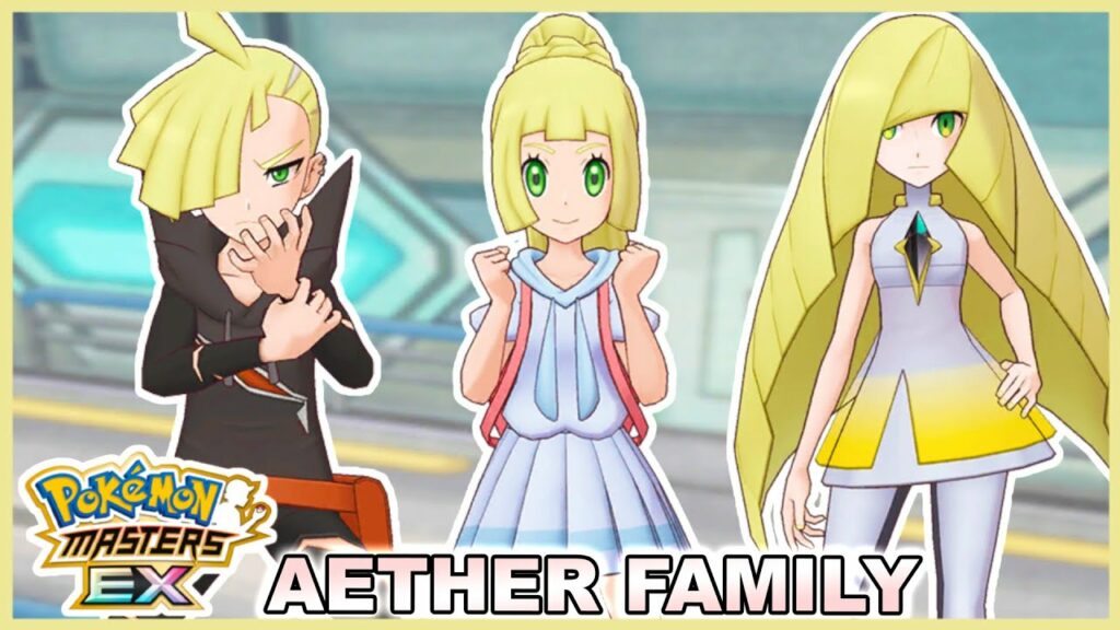 Do They Work Well Together? FULL Aether Family Team Showcase! | Pokemon Masters EX