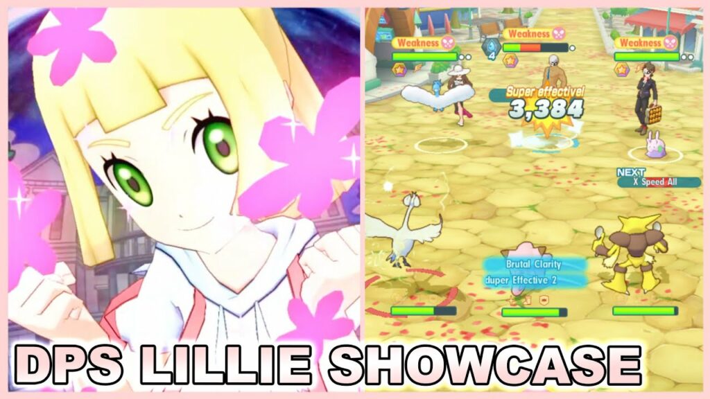ACTUALLY A GOOD FAIRY STRIKER! CLEFAIRY & LILLIE DPS GRID SHOWCASE! | Pokemon Masters EX!