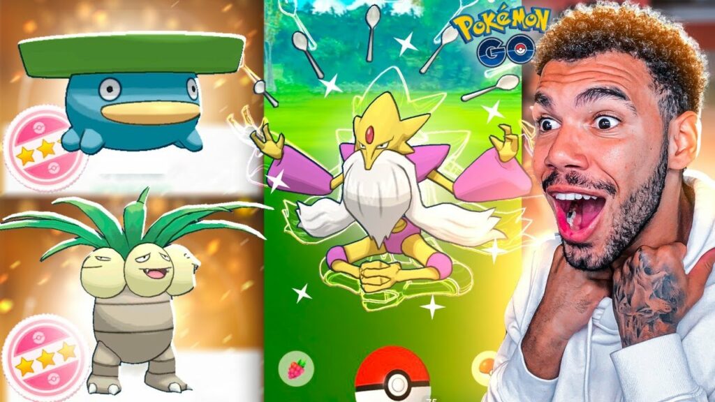 SHINY E DUPLO 100% O GRITO NO MEIO DA RUA - POKEMON GO | Cris |