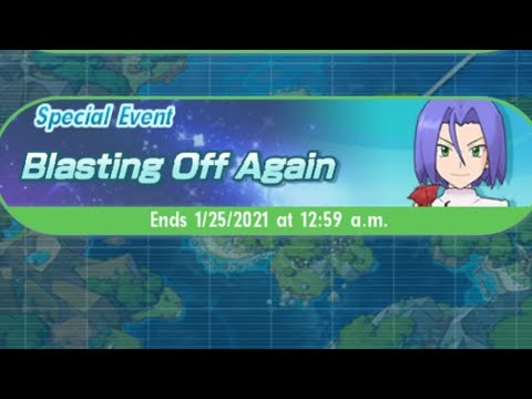 Pokemon Masters EX - James Event (Blasting off again)