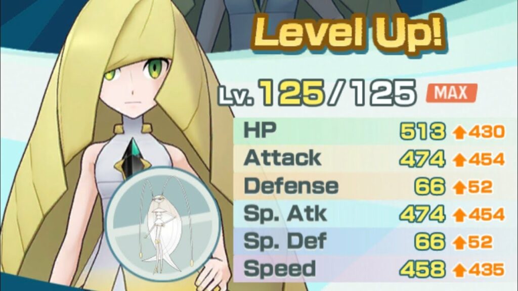 [Pokemon Masters EX] Level Up to 125 - Lusamine