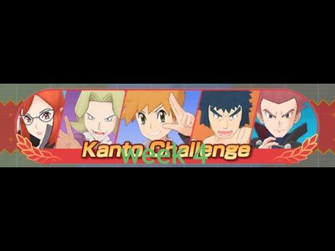 Pokemon masters champion Stadium: Kanto challenge week 4 (hard)
