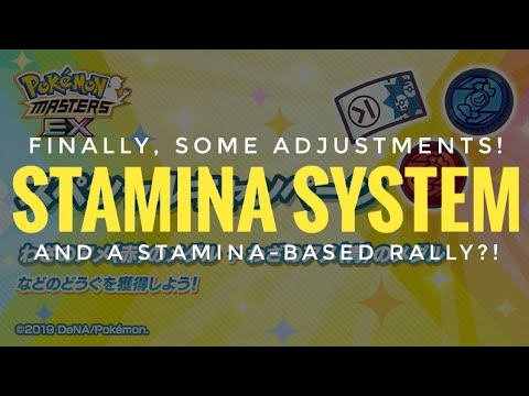 [Pokemon Masters EX] Stamina System Adjustments... FINALLY!
