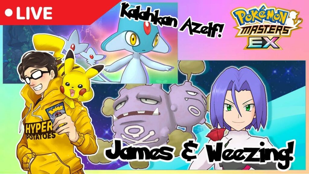 [LIVE]  Event James & Weezing + Kalahin Azelf - Pokemon Masters EX
