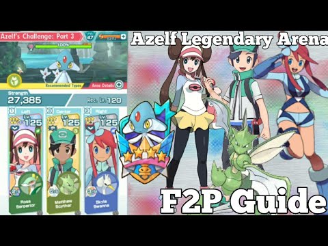 How To Beat Azelf Legendary Arena F2P Guide | Pokemon Masters EX
