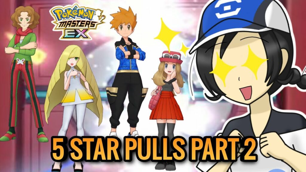 "5 STAR PULLS PART 2!" || POKEMON MASTERS EX