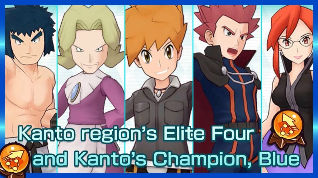 ELITE 4 KANTO | Habilidades de Tipo Nv. 1 | PoKeMoN MASTERS EX