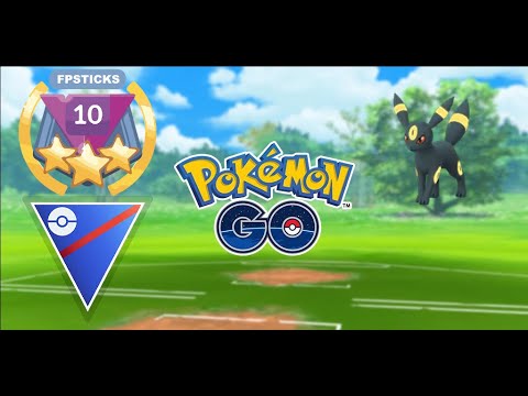 I HIT RANK 8 WITH UMBREON! | Pokemon Go Battle League Great PvP