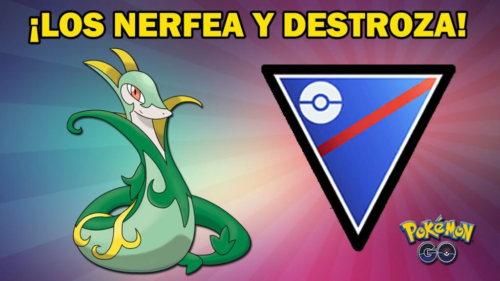 SERPERIOR SORPRENDE en LIGA 1500 GO BATTLE LEAGUE (PvP) - POKEMON GO