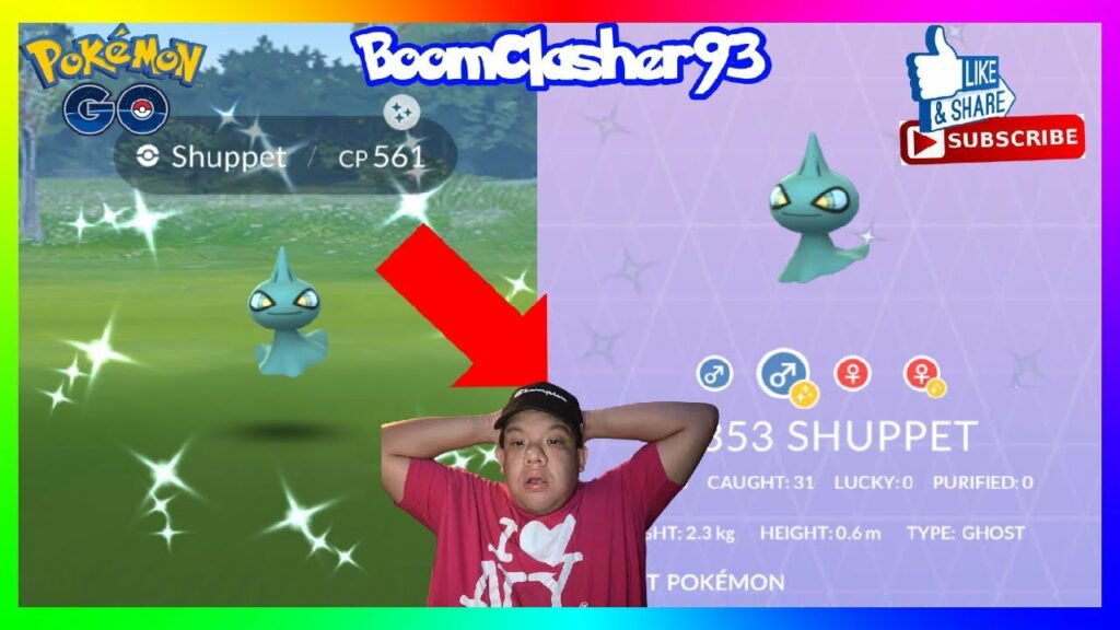 OMG NO WAY!!!!!! Shiny Shuppet Caught After 170 Checks in Pokemon Go!!!!!!