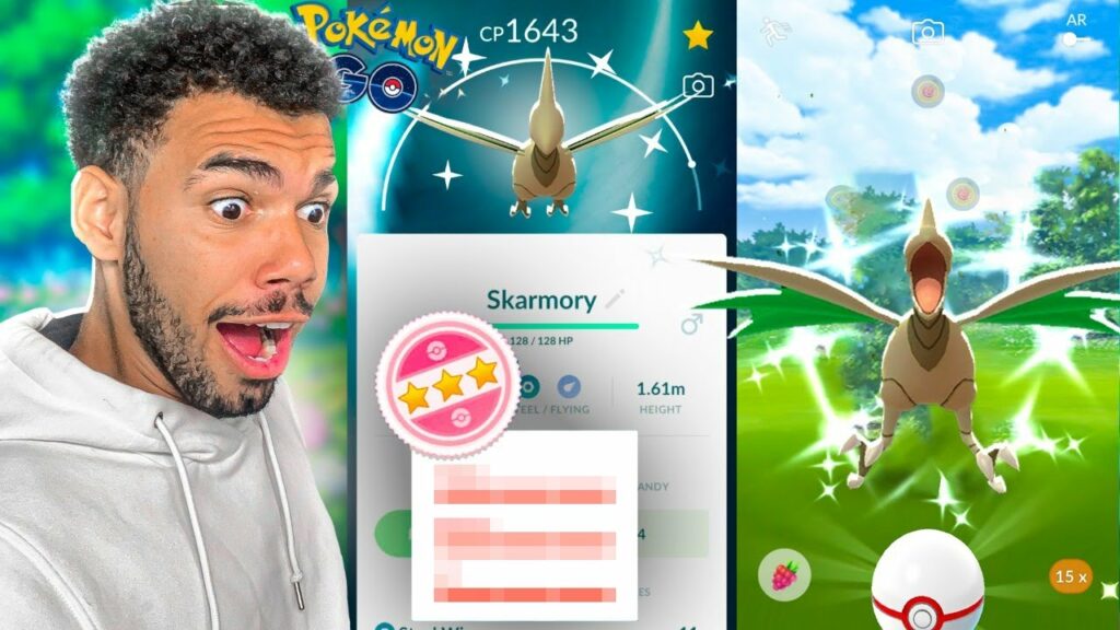 SHINY APARECEU NO PIOR MOMENTO POSSIVEL... - POKEMON GO | Cris |
