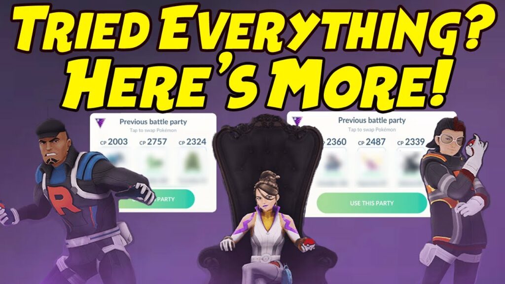 MORE Teams That Win vs Sierra Cliff & Arlo in Pokemon GO (Team GO Rocket Leaders)