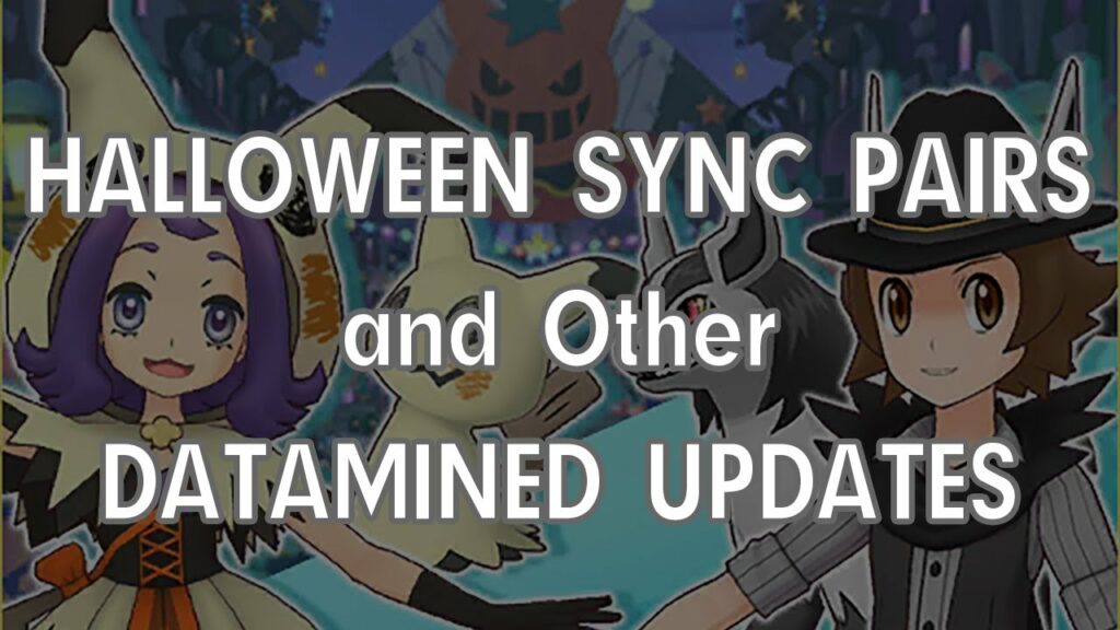 [Pokemon Masters EX] HALLOWEEN SYNC PAIRS HAVE BEEN DATAMINED!!