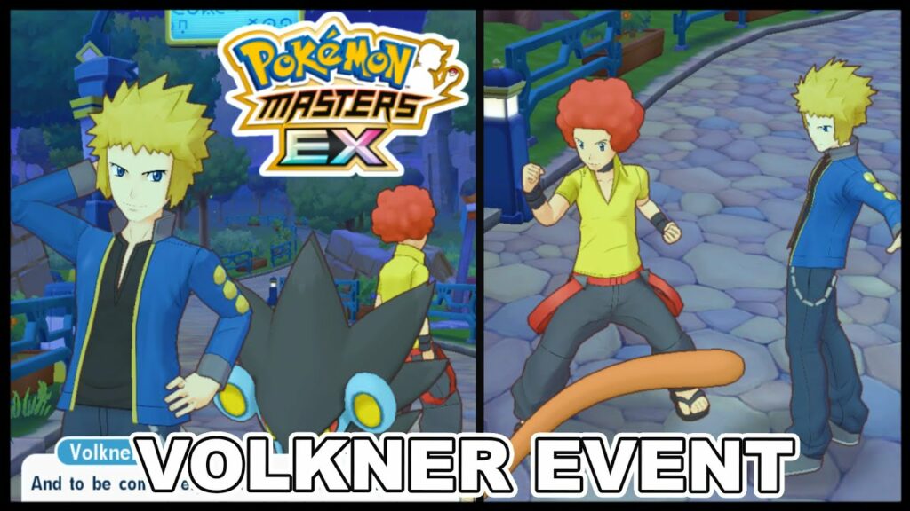 Blackout on Pasio! Volkner & Flint Story Event Playthrough! | Pokemon Masters EX