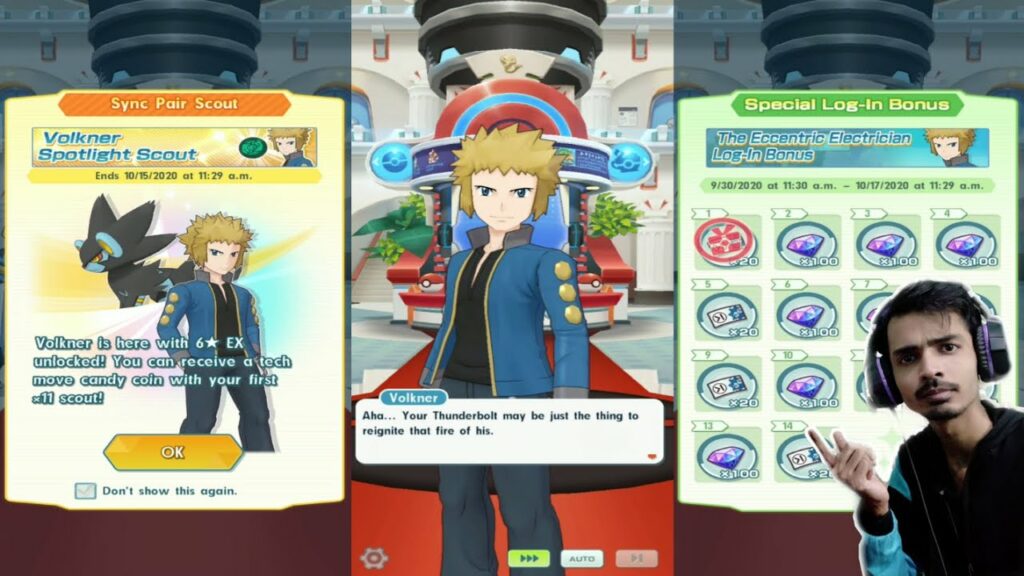 Pokemon Masters EX | Eccentric Electrician Story Event | Reduce Stamina | New Sync Pair | Hindi |
