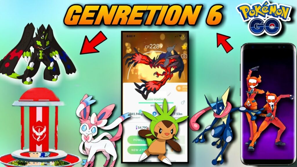 Gen 6 in pokemon go | new generation 6 pokemons in pokemon go | generation 6 release date?