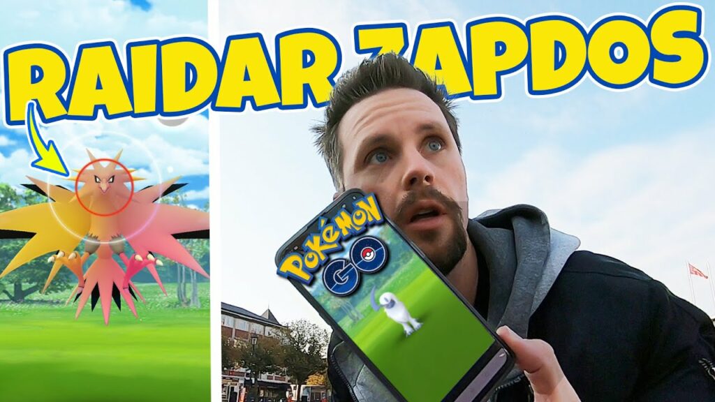 LETAR EFTER SHINY ZAPDOS I POKEMON GO | RAIDAR MED 5 TELEFONER