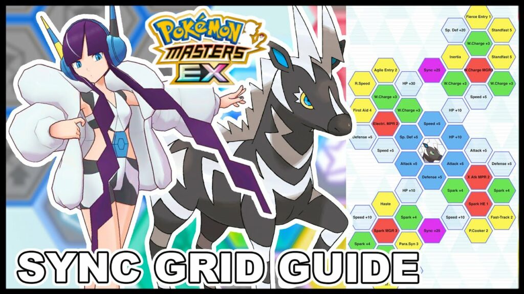 Best Elesa & Zebstrika Sync Grid Builds! | Pokemon Masters EX