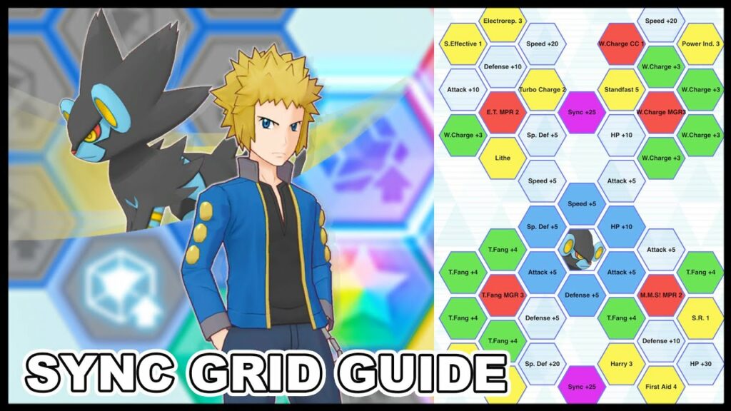 Best Volkner & Luxray Sync Grid Builds Guide! | Pokemon Masters EX