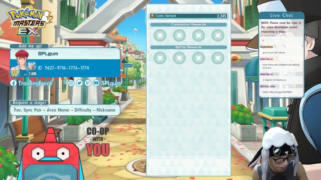 [Pokemon Masters EX] CO-OP WITH YOU (After Volkner)
