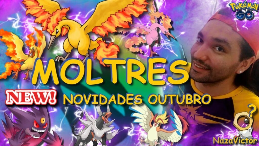 MOLTRES RAIDE NIVEL 5 POKEMON GO NEWS MEGA EVOLUTION TUDO SOBRE OUTUBRO | POKE NOVIDADES EVENTOS