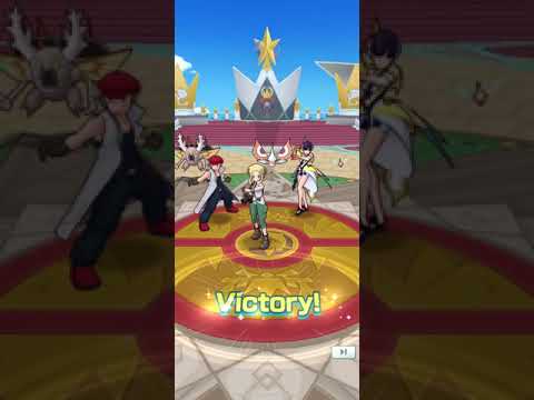 Pokemon Masters - Champion Stadium: Blue (Hard) - October Week 1 2020 - Hard